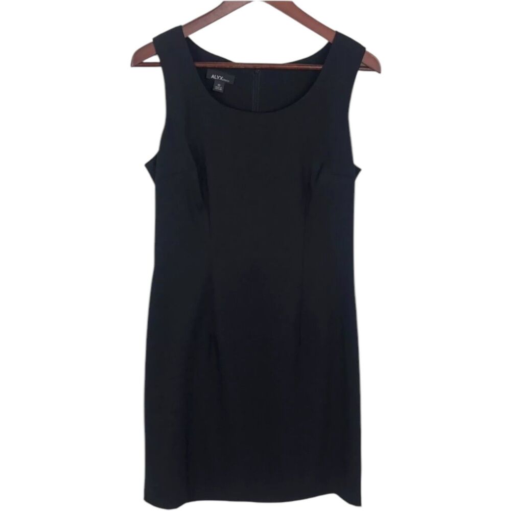 Alyx Black Sleeveless Career Party Dress Women's Size 10